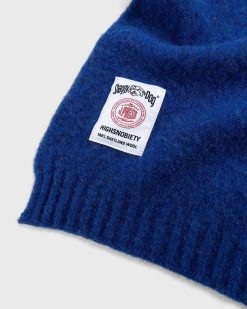 J. Press Echarpe Pour Chien Shaggy Bleu | Accessoires D'Hiver