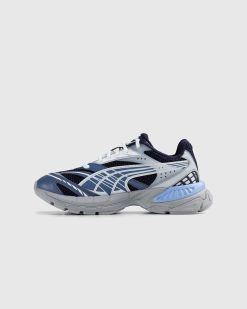 Puma Velophasis Phased Blanc/Bleu | Baskets