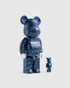 Medicom Be@Rbrick Stash 100% & 400% Set Bleu | Objets De Collection