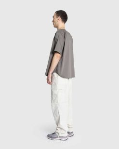 Meta Campania Collective Chemise De Baseball En Coton A Manches Courtes Mike Braque De Weimar Gris | Chemises