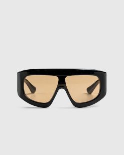 Port Tanger Verres Saraa En Acetate Noir/Ambre | Des Lunettes De Soleil