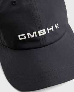 GmbH Casquette De Baseball Logo Brode Noir | Chapeaux