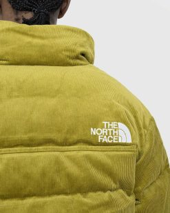 The North Face 92 Veste Nuptse Reversible Mousse Soufre/Marron Charbon | Vetements D'Exterieur