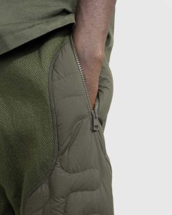 Moncler Pantalon Rembourre Vert | Pantalon