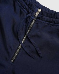 Dries van Noten Pantalon Primo Nylon Bleu | Pantalon