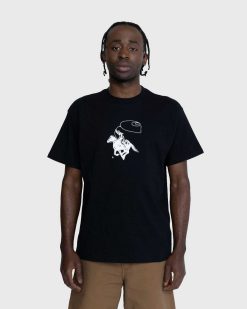 Carhartt WIP T-Shirt Lasso Noir/Blanc | T-Shirts