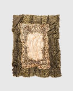 Jean Paul Gaultier Foulard Imprime Cartouche Vert/Ecru/Noir/Orange | Accessoires D'Hiver