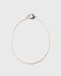 Hatton Labs Chaine De Perles Classique Blanche | Bijoux