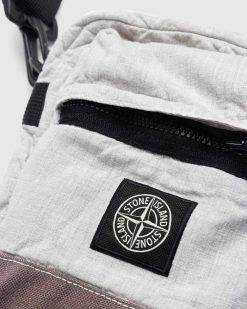 Stone Island Sac Bandouliere Gris Tourterelle | Sacs