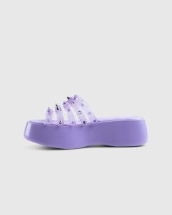 Jean Paul Gaultier Mule Becky Punk Love Violet | Des Sandales