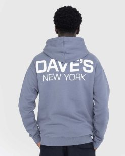 Dave's New York Sweat A Capuche Gris | Sueurs