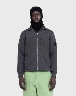 Stone Island Cagoule En Laine Noir | Accessoires D'Hiver