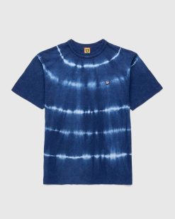 Human Made T-Shirt Teint Indigo Ningen-Sei #1 Bleu | T-Shirts