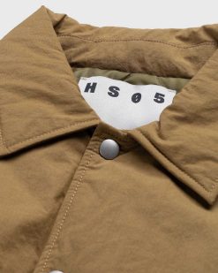 Highsnobiety HS05 Veste Isolee A Passepoil Inverse Beige | Vetements D'Exterieur