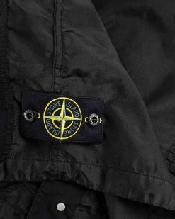 Stone Island Gilet Teint En Piece Noir | Vetements D'Exterieur