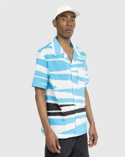 Missoni Chemise De Bowling A Manches Courtes Bleu/Noir/Blanc | Chemises