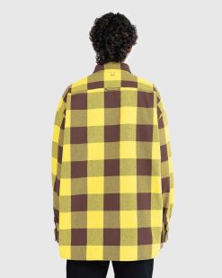 Acne Studios Surchemise Matelassee A Carreaux | Chemises