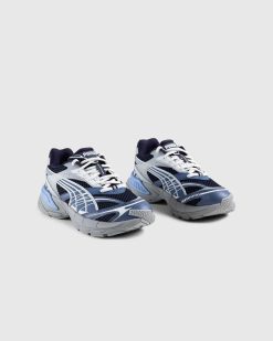 Puma Velophasis Phased Blanc/Bleu | Baskets