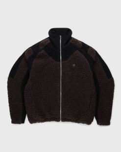 GmbH Veste Polaire Ercan Noir/Marron | Vetements D'Exterieur