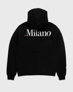 Salone del Mobile Sweat A Capuche Logo Noir | Sueurs