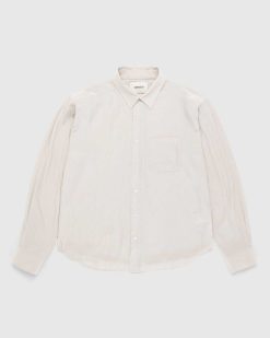 Highsnobiety Chemise Legere A Manches Longues Beige | Chemises