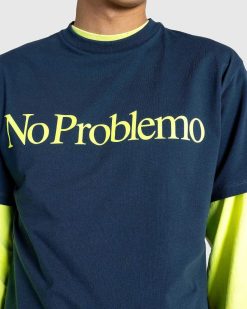 Aries No Problemo Ss Tee Marine | T-Shirts