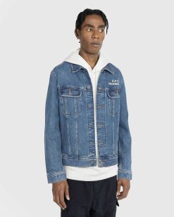 A.P.C. Veste Jean Neu York Bleu | Vetements D'Exterieur