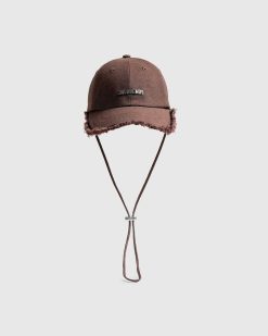 JACQUEMUS La Casquette Artichaut Marron | Chapeaux