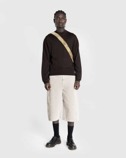 Lemaire Pull Col Montant Marron Pecan | Tricots