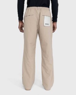 Highsnobiety Pantalon Surpiqures Contrastees Beige | Pantalon