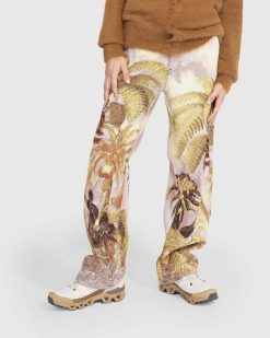 Dries van Noten Pantalon Pin Rose | Pantalon