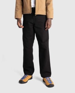 Carhartt WIP Pantalon A Genou Simple Noir/Rince | Pantalon