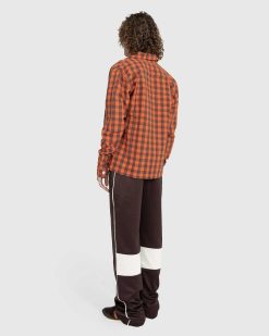 Wales Bonner Pantalon De Survetement Kola Marron/Ivoire | Pantalon