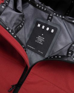 Highsnobiety HS05 Veste En Nylon Avec Bande 3 Couches Ruby | Vetements D'Exterieur