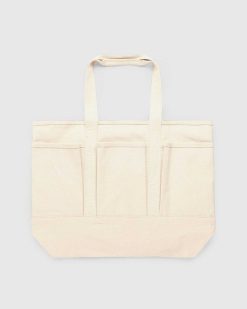 Highsnobiety Sac Fourre-Tout En Toile Highart Blanc Casse | Sacs