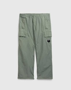 C.P. Company Pantalon Cargo Nylon Vert Agave | Pantalon