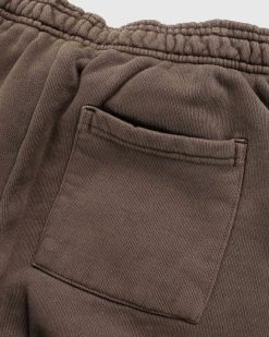 Entire Studios Pantalon De Survetement A Jambe Droite Marron | Pantalon