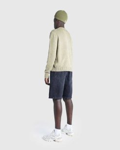 Acne Studios Pull Delave A L'Acide Vert Olive | Tricots