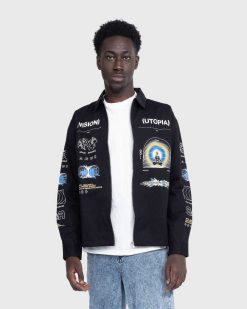 Space Available Studio Veste De Travail Utopia Noire | Vetements D'Exterieur