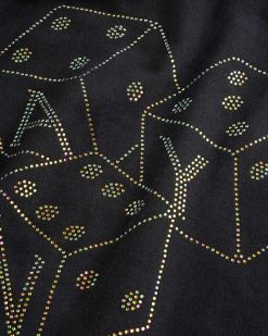 Awake NY Sweat A Capuche Dice Strass Noir | Sueurs