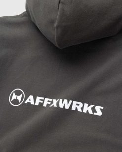 AFFXWRKS Affxwrks Sweat A Capuche Noir Delave | Sueurs