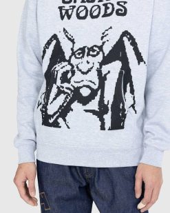 Saintwoods Sweat A Capuche Sw Gargoyle Gris Cendre | Sueurs