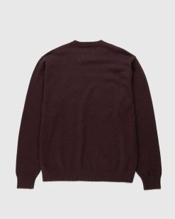 Highsnobiety Pull Ras Du Cou En Tricot Marron | Tricots