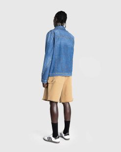 J.W. Anderson Veste En Jean Torsade Bleu Clair | Vetements D'Exterieur