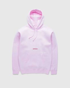 Saintwoods Sweat A Capuche Sw Logo Rose | Sueurs