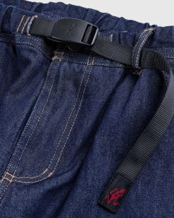 Gramicci Pantalon Cargo Ample En Denim Indigo Fonce | Pantalon