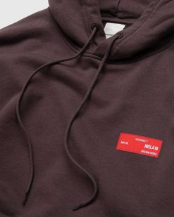 Highsnobiety Pas A Milan Sweat A Capuche Marron | Sueurs