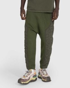 Moncler Pantalon Rembourre Vert | Pantalon