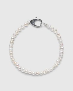 Hatton Labs Bracelet Mini Perle Blanc | Bijoux