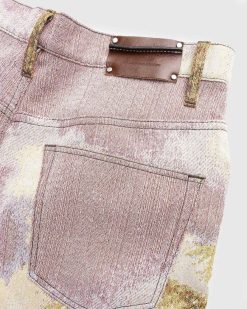 Dries van Noten Pantalon Pin Rose | Pantalon